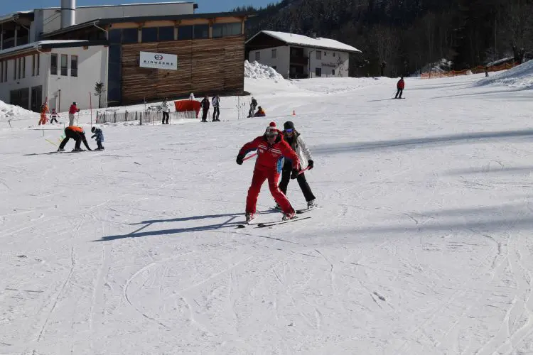 Unterricht auf der Piste